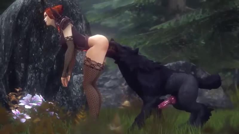 Animación 3d (la niña fue capturada por una manada de lobos de cable) # 209 hd full