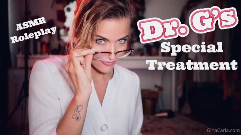 Gina carla dr g's special treatment | sweet plums asmr onlyfans patreon ginacarla